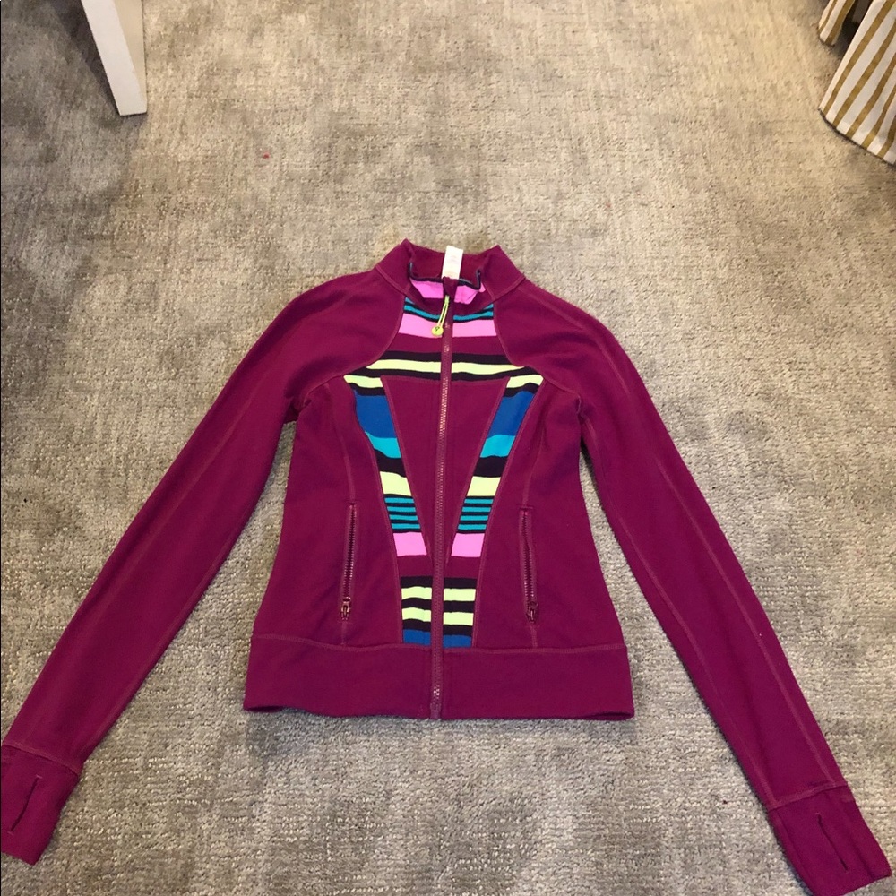 Girls Ivivva Lightweight  Zip Up Sweatshirt